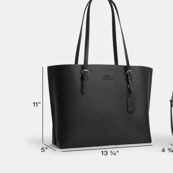 “Authentic” Coach Vibrant Red Tote Bag - Picture 14 of 14